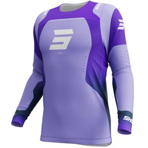 Maglia da motocross Shot Contact Ionyx viola