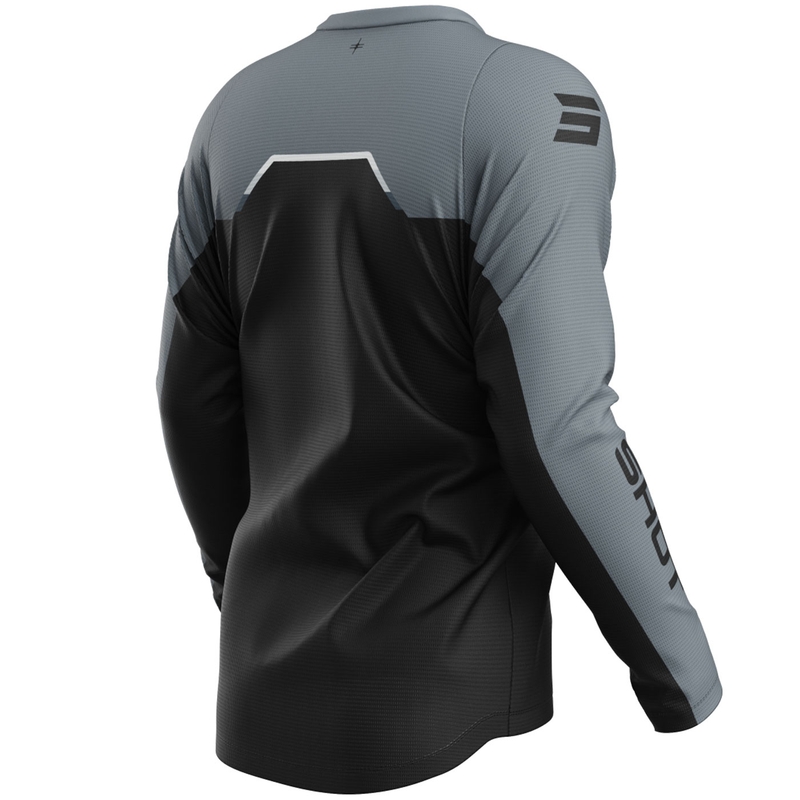 Maglia da motocross Shot Devo Daytona nera