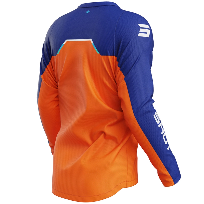 Maglia da motocross Shot Devo Daytona arancione