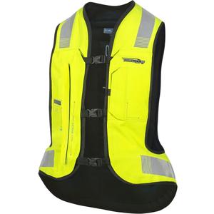 Gilet airbag elettronico HELITE e-Turtle giallo fluo