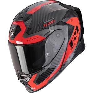 Casco integrale da moto Scorpion EXO-R1 EVO II Carbon Air Propel Nero-Rosso