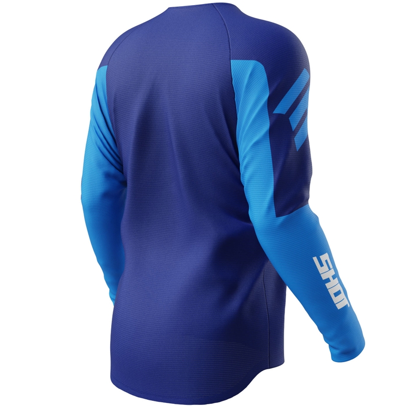 Maglia da motocross Shot Draw Private blu