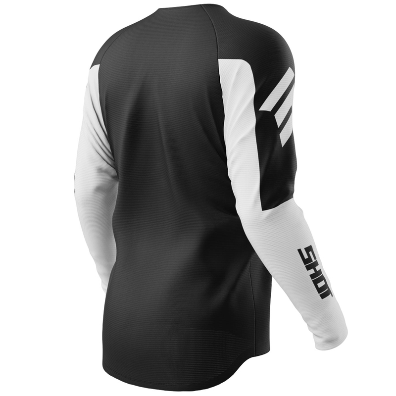 Maglia da motocross Shot Draw Private bianca