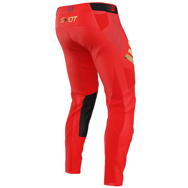 Pantaloni da motocross Shot Aerolite Space rossi