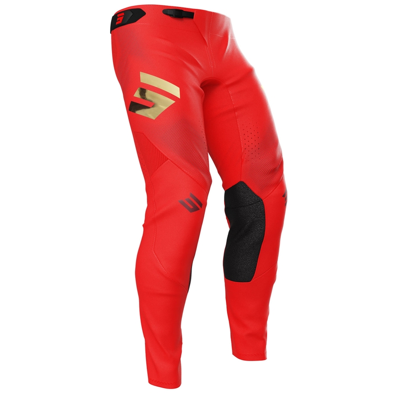 Pantaloni da motocross Shot Aerolite Space rossi