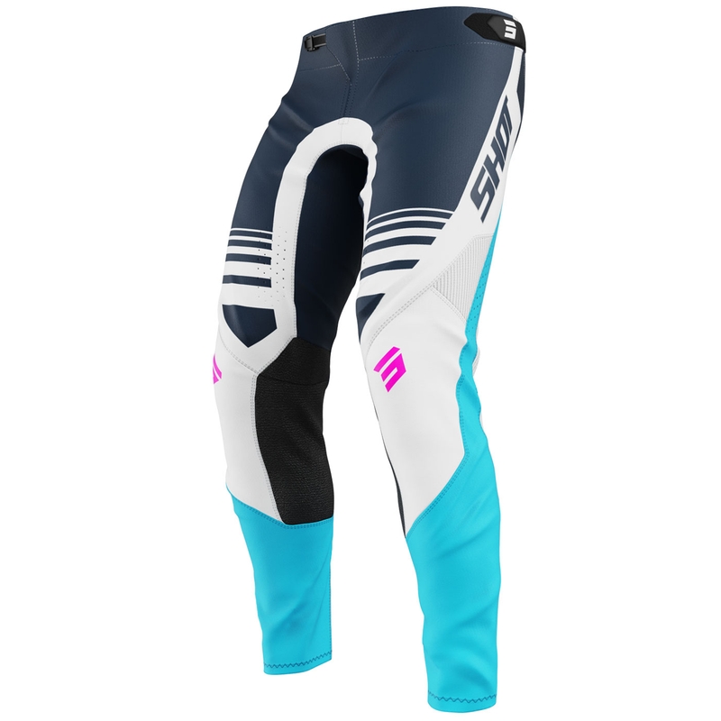 Pantaloni da motocross Shot Aerolite Sprint blu