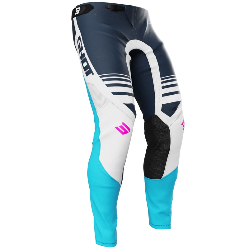 Pantaloni da motocross Shot Aerolite Sprint blu