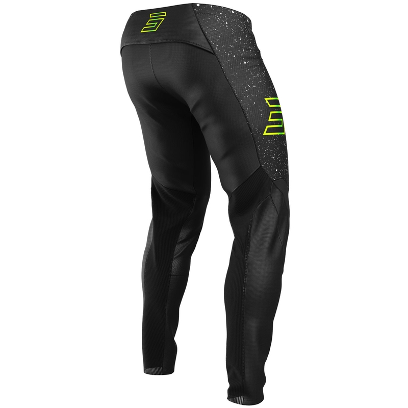 Pantaloni da motocross Shot Contact Art neri