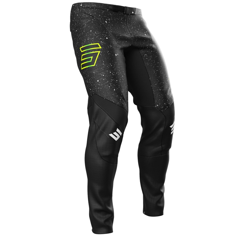 Pantaloni da motocross Shot Contact Art neri