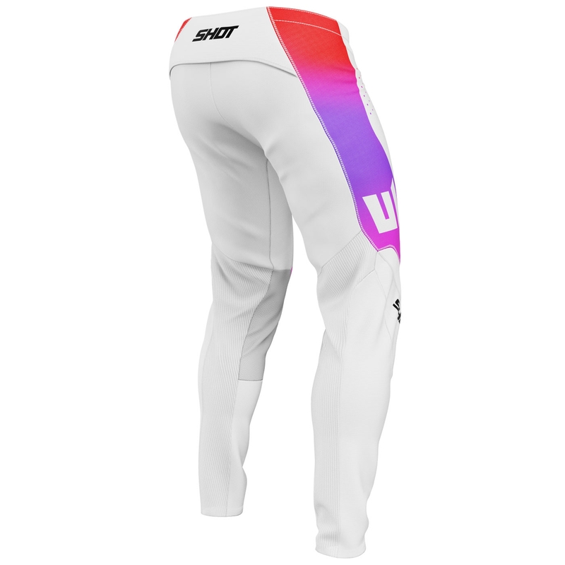 Pantaloni da motocross Shot Contact Ionyx bianchi