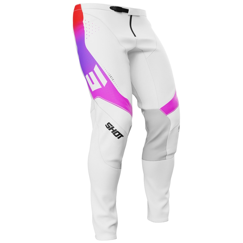 Pantaloni da motocross Shot Contact Ionyx bianchi