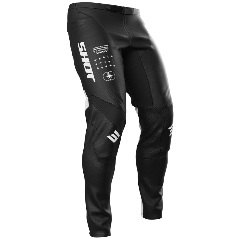 Pantaloni da motocross Shot Contact Myst neri