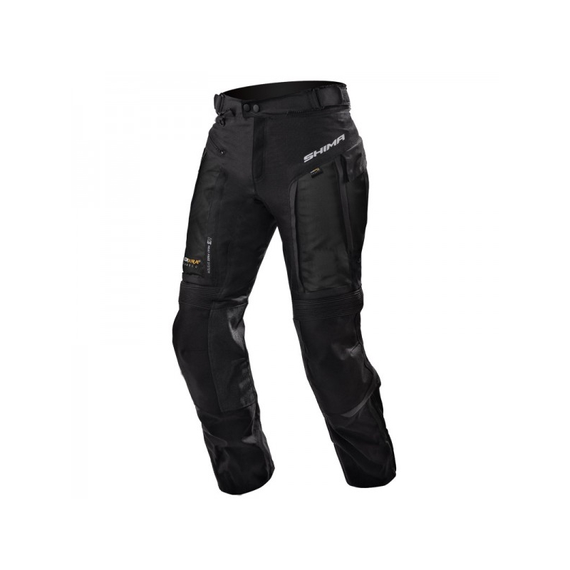 Kalhoty na motorku Shima Hero černé výprodej