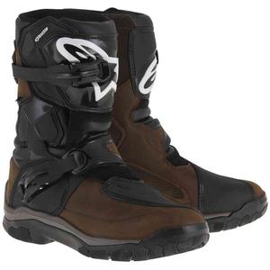 Stivali da moto Alpinestars Belize Oiled Drystar Brown