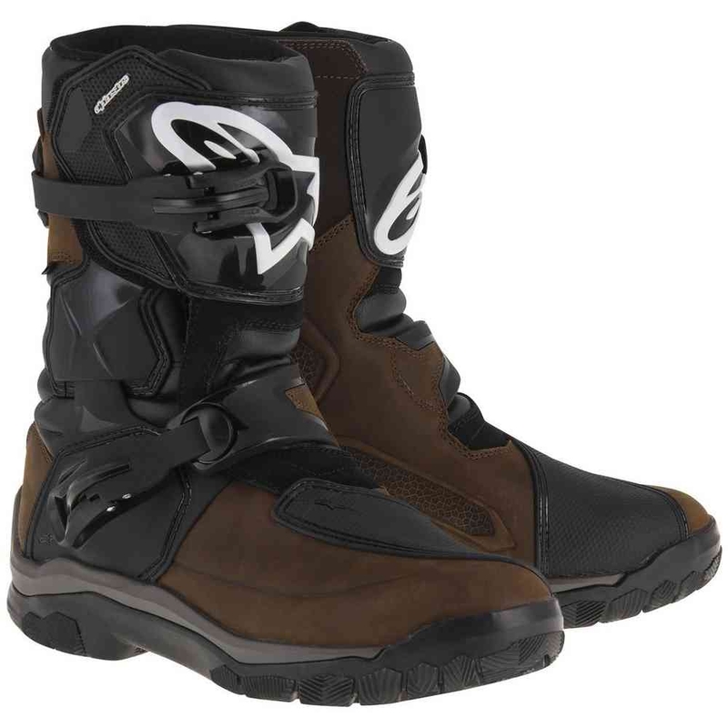 Stivali da moto Alpinestars Belize Oiled Drystar Brown