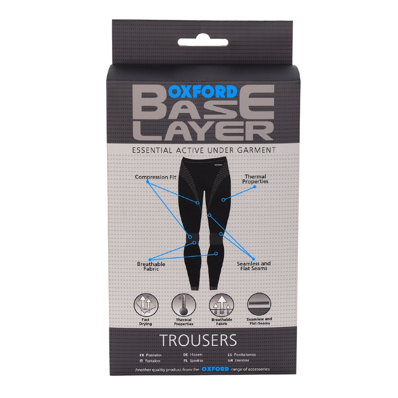 Termo spodky Oxford Base Layer černé