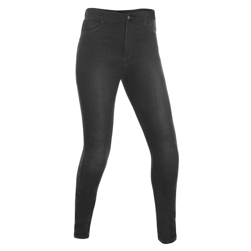 Jeggings Oxford da donna, nero