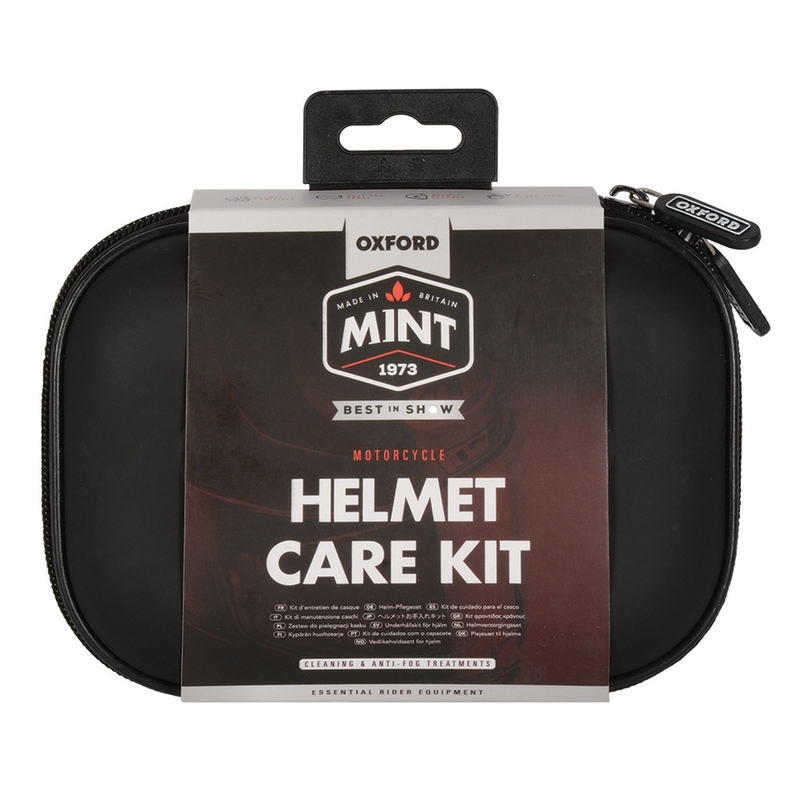 Set di pulitori per caschi e plexiglas Oxford MINT