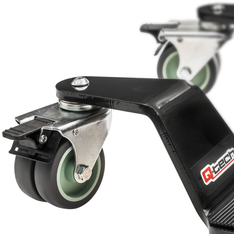 Supporto mobile sotto il cavalletto principale Q-TECH Extra HD nero