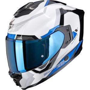Casco integrale da moto Scorpion EXO-1500 Air Arena bianco-blu