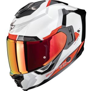 Casco integrale da moto Scorpion EXO-1500 Air Arena bianco-rosso