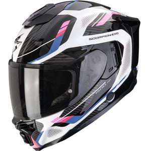 Casco integrale da moto Scorpion EXO-1500 Air Sleek bianco-nero-rosa