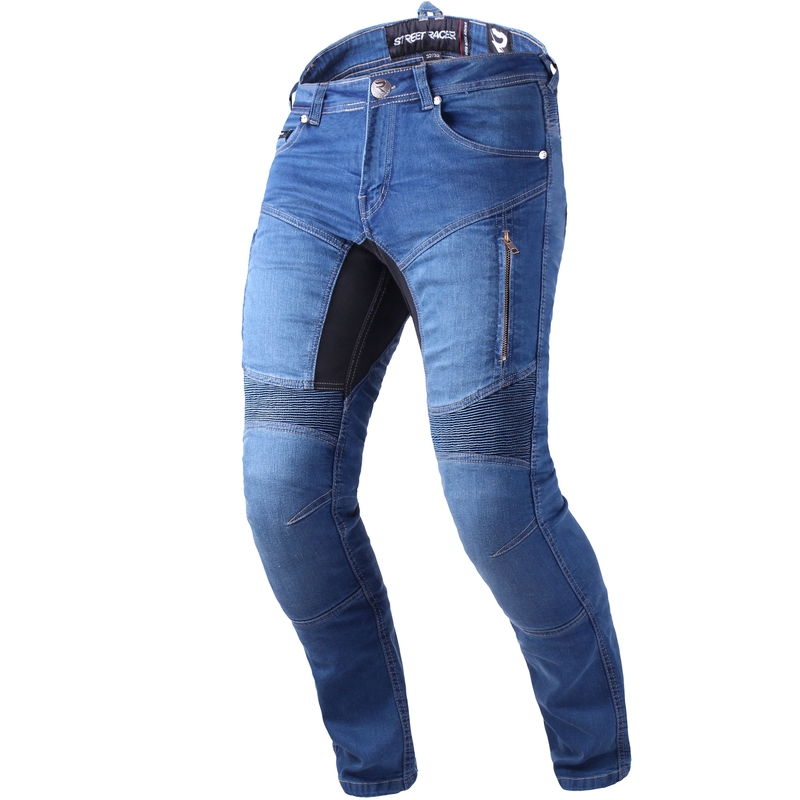 Jeans da moto Blue Street Racer Stretch II CE