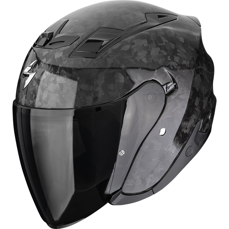Casco da moto aperto Scorpion EXO-Z1 Carbon Onyx Solid Nero