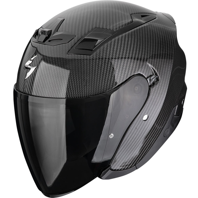Casco da moto aperto Scorpion EXO-Z1 Carbon Solid Nero