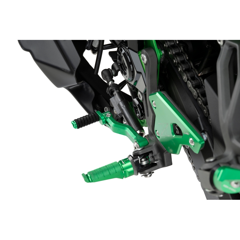 Řadící páka PUIG červená nastavitelný