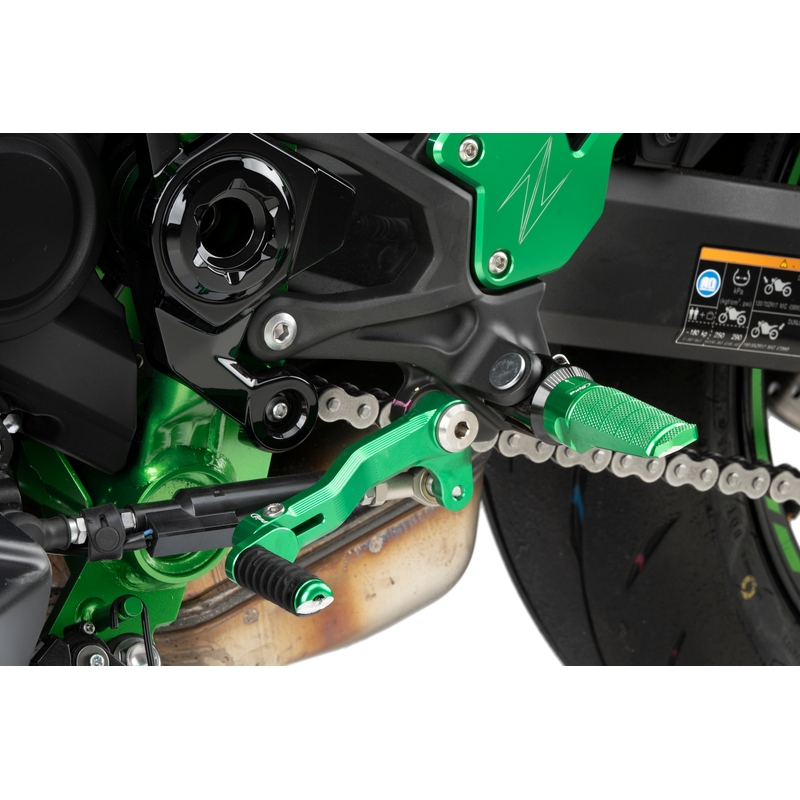 Řadící páka PUIG červená nastavitelný