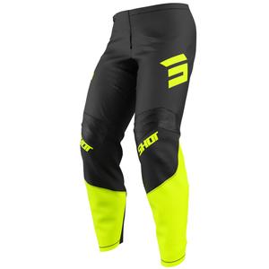 Pantaloni Shot Draw Private MX Giallo Fluo