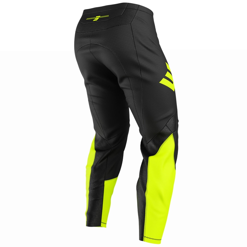 Pantaloni Shot Draw Private MX Giallo Fluo