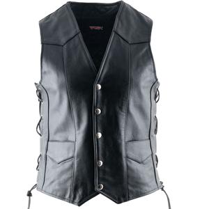 Gilet da moto in pelle RSA Eagle