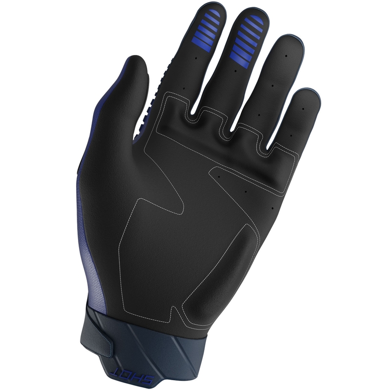 Guanti da motocross Shot Core Max blu
