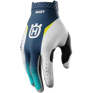 Guanti motocross Shot Lite HVA 26 blu