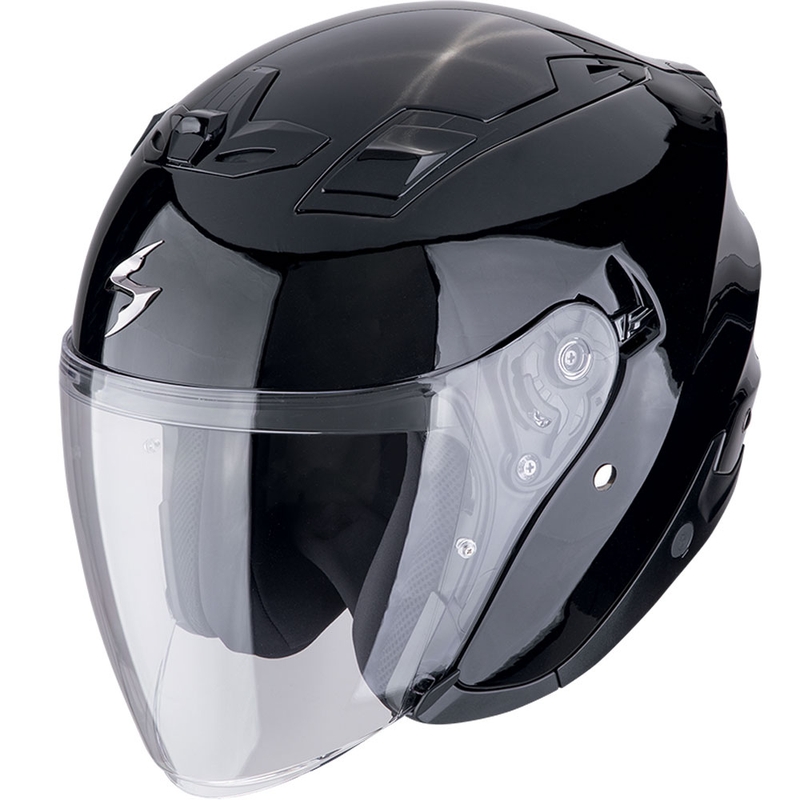 Casco da moto aperto Scorpion EXO-Z1 SOLID nero metallizzato