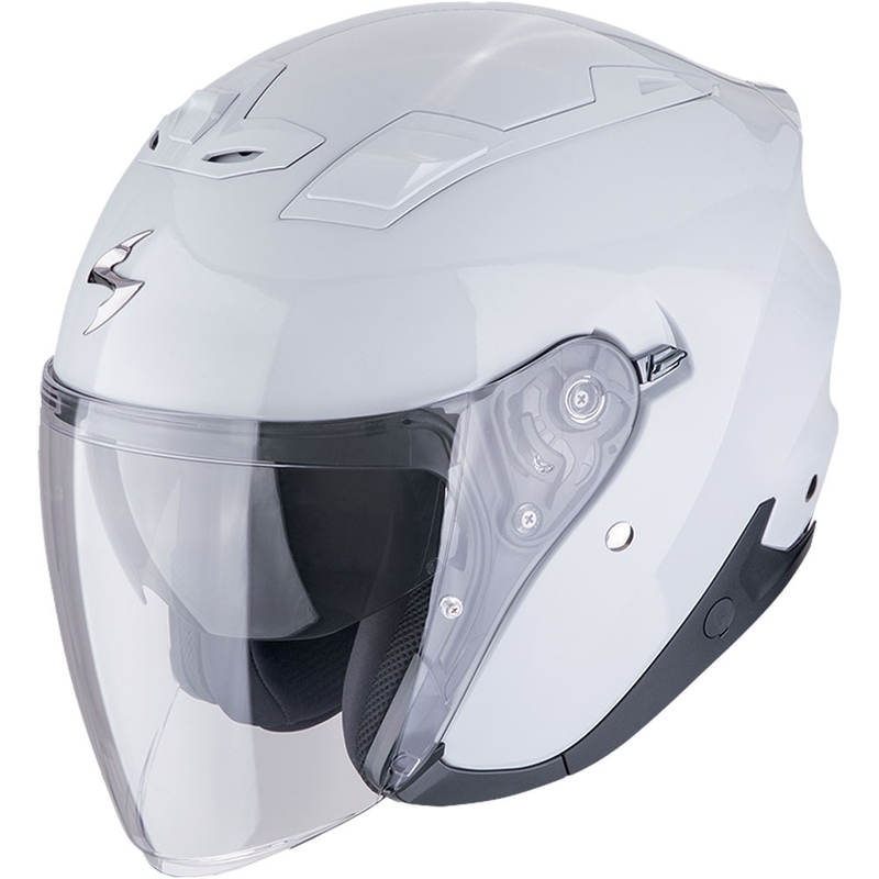 Casco da moto jet Scorpion EXO-Z1 SOLID grigio chiaro