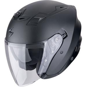 Casco da moto jet Scorpion EXO-Z1 SOLID nero perla opaco