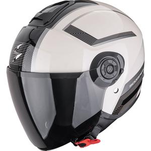 Casco da moto jet Scorpion EXO-CITY II Cosmos crema-nero