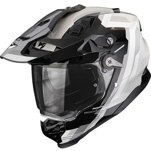 Casco da moto enduro Scorpion ADF-9000 Air Patrol nero-argento