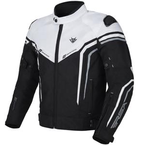 Giacca da moto RSA Compact 2 EVO nero-grigio-bianco