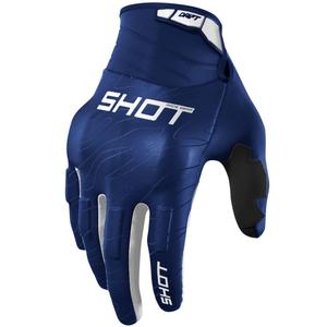Guanti da motocross Shot Drift Onyx blu