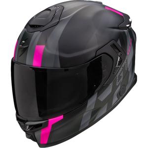 Casco moto integrale Scorpion EXO-GT SP AIR TOURADVEN nero-rosa