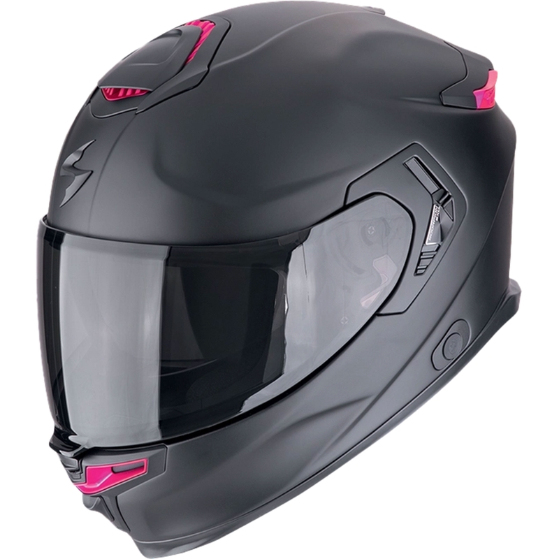 Casco moto integrale Scorpion EXO-GT SP Air SOLID nero opaco-rosa