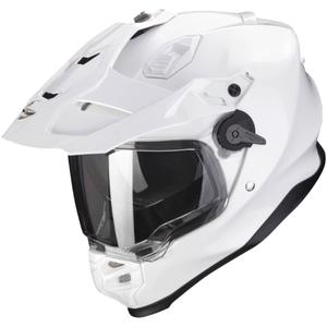 Casco moto enduro SCORPION ADF-9000 AIR Solido bianco perla