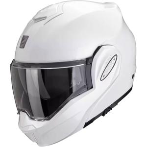 Casco ribaltabile Scorpion EXO-TECH EVO PRO SOLID bianco perlato
