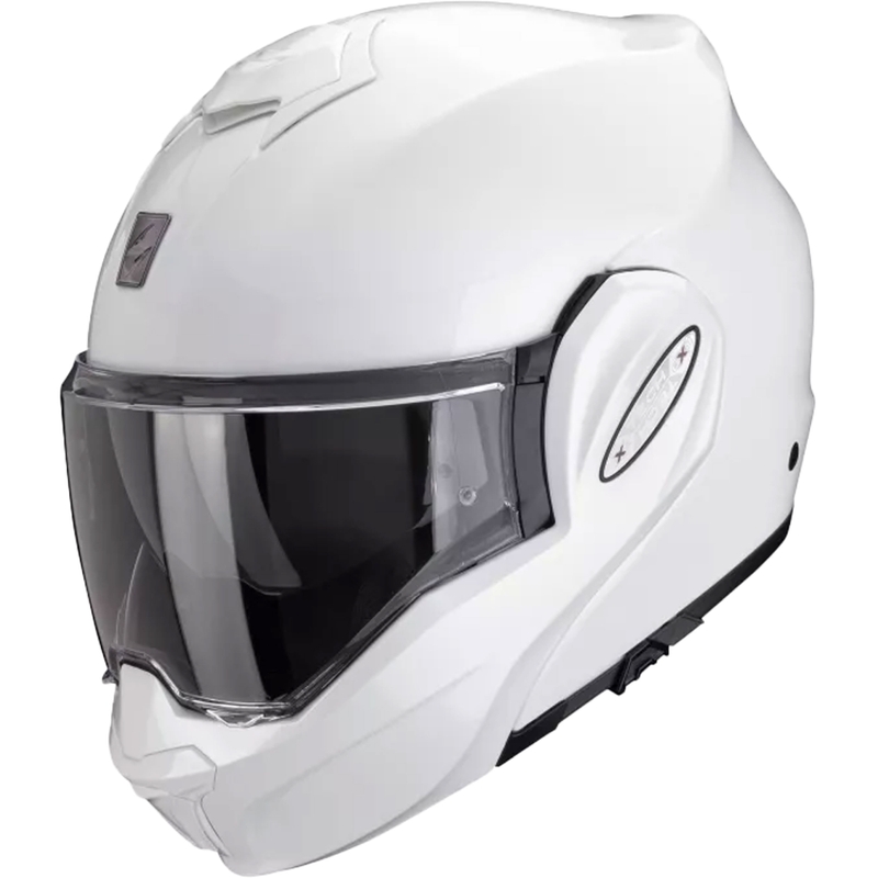 Casco ribaltabile Scorpion EXO-TECH EVO PRO SOLID bianco perlato