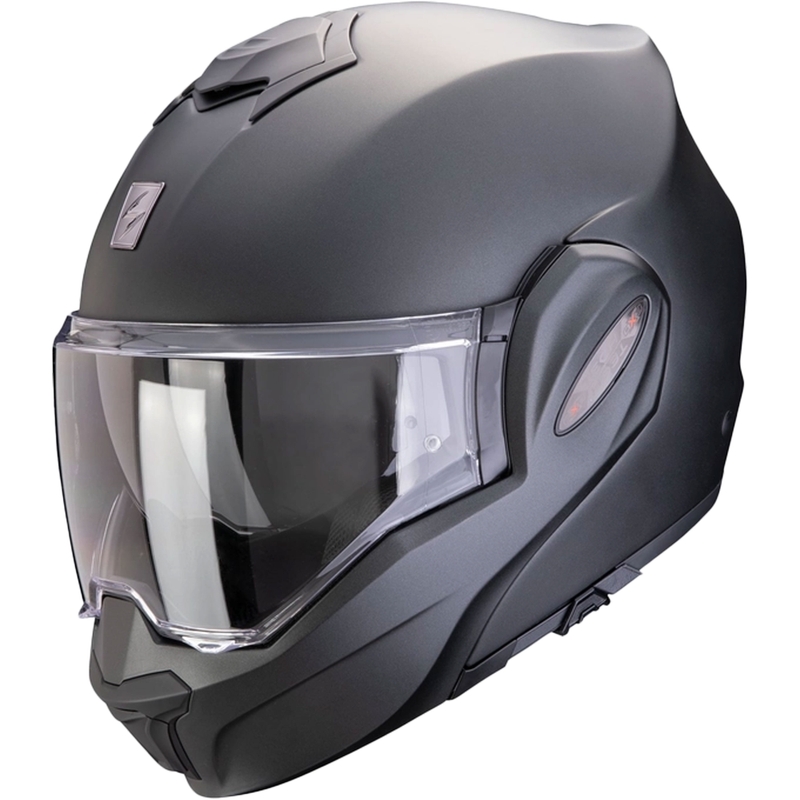 Casco ribaltabile Scorpion EXO-TECH EVO PRO SOLID nero opaco perlato