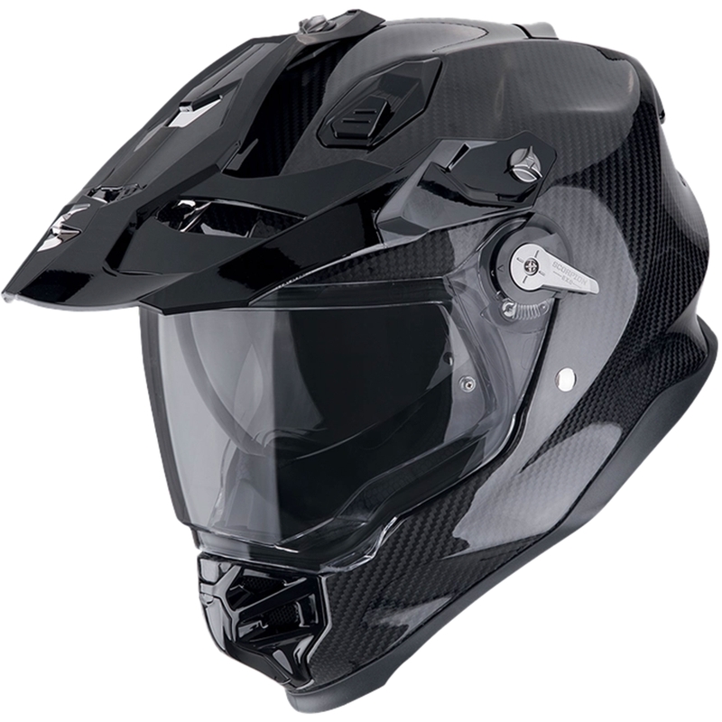 Casco enduro Scorpion ADF-9000 CARBON AIR SOLID nero